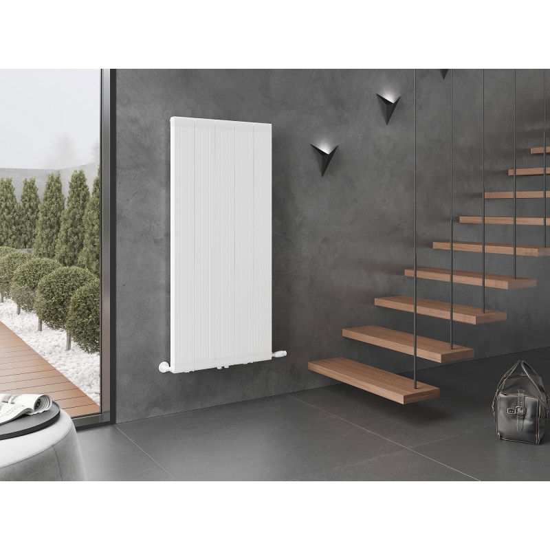 Mexen Waco decorative radiator 1544 x 694 mm, 1550 W, white - W217-1544-694-00-20