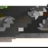 Mexen Kevin 1-compartment granite sink with a drip tray and kitchen mixer tap Aster, Grey - 6517-71-73450-57-B