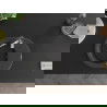 Mexen Kevin 1-compartment granite sink with a drip tray and kitchen mixer tap Aster, spotted black - 6517-76-73450-07