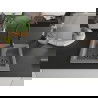Mexen Carlos 1-compartment granite sink with a kitchen mixer tap Aster, Grey - 6518-71-73450-70-B