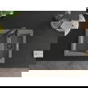 Mexen Carlos 1-compartment granite sink with a kitchen mixer tap Aster, Grey - 6518-71-73450-70-B