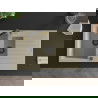 Mexen Matias 1.5-compartment granite sink with a drip tray and kitchen mixer tap Flora, Beige - 6502-69-670401-57-B