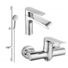 Mexen Pecos DS75 shower set, Chrome - 72704DS75-00