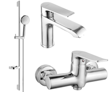 Mexen Pecos DS75 shower set, Chrome - 72704DS75-00
