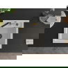 Mexen Vito 1-compartment granite sink with a kitchen mixer tap Flora, White - 6503-20-670401-57-B