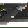 Mexen Vito 1-compartment granite sink with a kitchen mixer tap Flora, Black/Gold metallic - 6503-75-670401-00