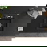 Mexen Vito 1-compartment granite sink with a kitchen mixer tap Flora, Black/Gold metallic - 6503-75-670401-07
