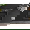 Mexen Vito 1-compartment granite sink with a kitchen mixer tap Flora, spotted black - 6503-76-670401-08-B