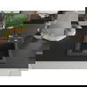Mexen Vito 1-compartment granite sink with a kitchen mixer tap Flora, spotted black - 6503-76-670401-57-G