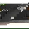 Mexen Vito 1-compartment granite sink with a kitchen mixer tap Flora, Black - 6503-77-670401-00