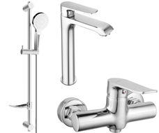 Mexen Pecos DF05 shower set, Chrome - 72714DF05-00