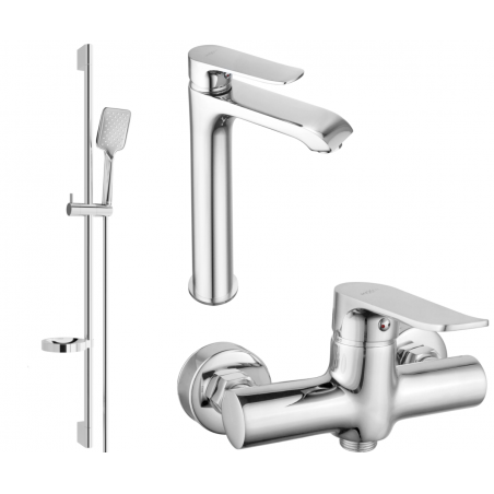 Mexen Pecos DS62 shower set, Chrome - 72714DS62-00