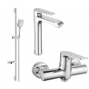 Mexen Pecos DS62 shower set, Chrome - 72714DS62-00