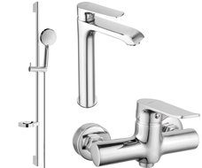 Mexen Pecos DS75 shower set, Chrome - 72714DS75-00