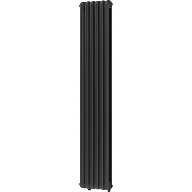 Mexen Kent decorative radiator 1882 x 380 mm, 1392 W, black - W216-1882-380-00-70