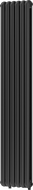 Mexen Kent decorative radiator 1882 x 380 mm, 1392 W, black - W216-1882-380-00-70