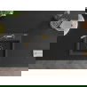 Mexen Milo 1-compartment granite sink with a kitchen mixer tap Flora, spotted black - 6505-76-670401-75-B