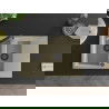 Mexen Gaspar 1.5-compartment granite sink with a drip tray and kitchen mixer tap Flora, Beige - 6507-69-670401-07-B