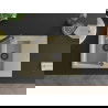 Mexen Gaspar 1.5-compartment granite sink with a drip tray and kitchen mixer tap Flora, Beige - 6507-69-670401-57-B