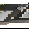 Mexen Pablo 1-compartment granite sink with a drip tray and kitchen mixer tap Flora, White - 6510-20-670401-57-G