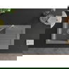 Mexen Pablo 1-compartment granite sink with a drip tray and kitchen mixer tap Flora, Grey - 6510-71-670401-06