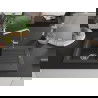 Mexen Pablo 1-compartment granite sink with a drip tray and kitchen mixer tap Flora, spotted black - 6510-76-670401-00