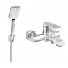Mexen Pecos R62 bath faucet with shower set, chrome - 7273R62-00