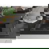 Mexen Elias 1-compartment granite sink with a drip tray and kitchen mixer tap Flora, spotted black - 6511-76-670401-57-B