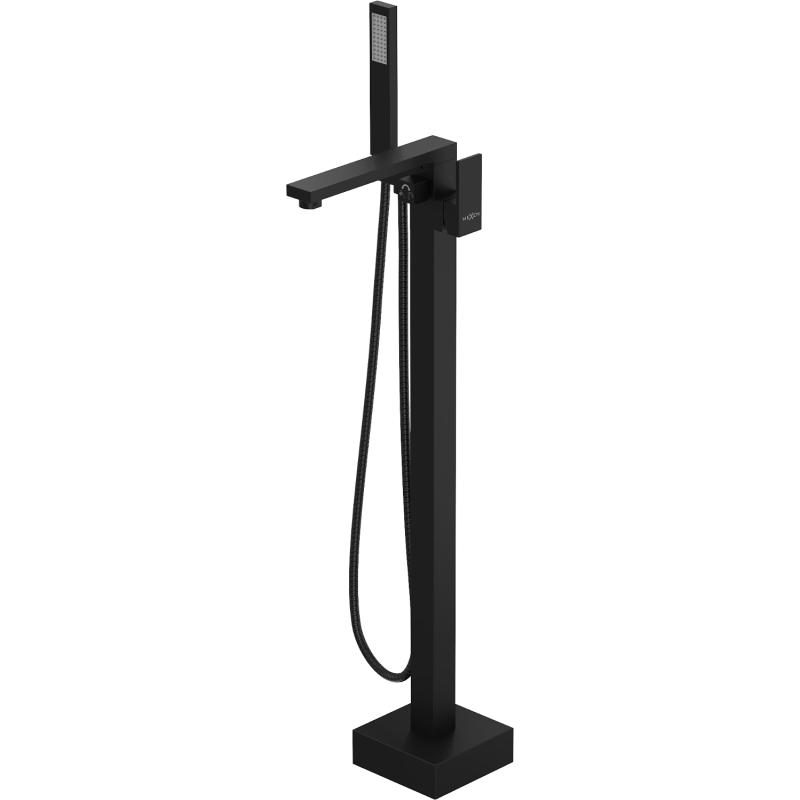 Mexen Urano freestanding bath tap, black - 75233-70