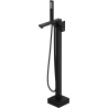 Mexen Urano freestanding bathtub faucet, black - 75233-70