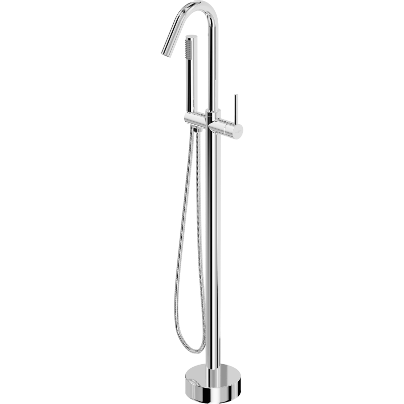 Mexen Gaja freestanding bathtub faucet, chrome - 75333-00