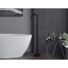 Mexen Gaja freestanding bathtub mixer tap, Black - 75333-70