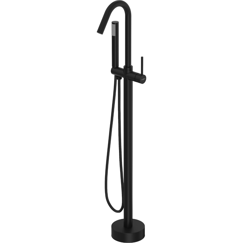 Mexen Gaja freestanding bathtub faucet, black - 75333-70