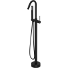 Mexen Gaja free-standing bath mixer, black - 75333-70