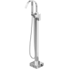 Mexen Veda freestanding bathtub faucet, chrome - 75433-00