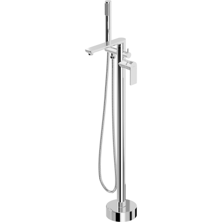 Mexen Leda freestanding bathtub mixer tap, Chrome - 75633-00