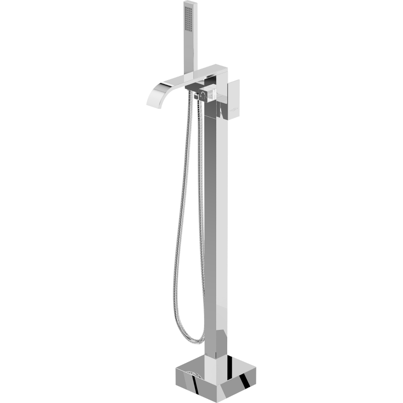 Mexen Lava freestanding bath tap, chrome - 752433-00
