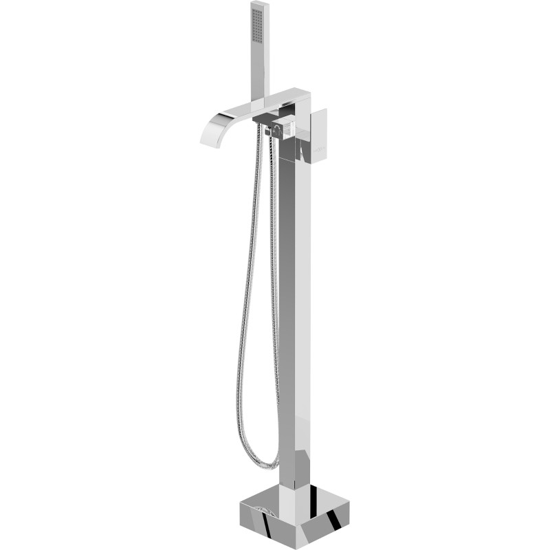 Mexen Lava freestanding bathtub faucet, chrome - 752433-00