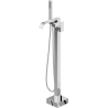Mexen Lava freestanding bathtub mixer tap, Chrome - 752433-00