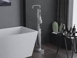 Mexen Avila freestanding bathtub mixer tap, Chrome - 75833-00