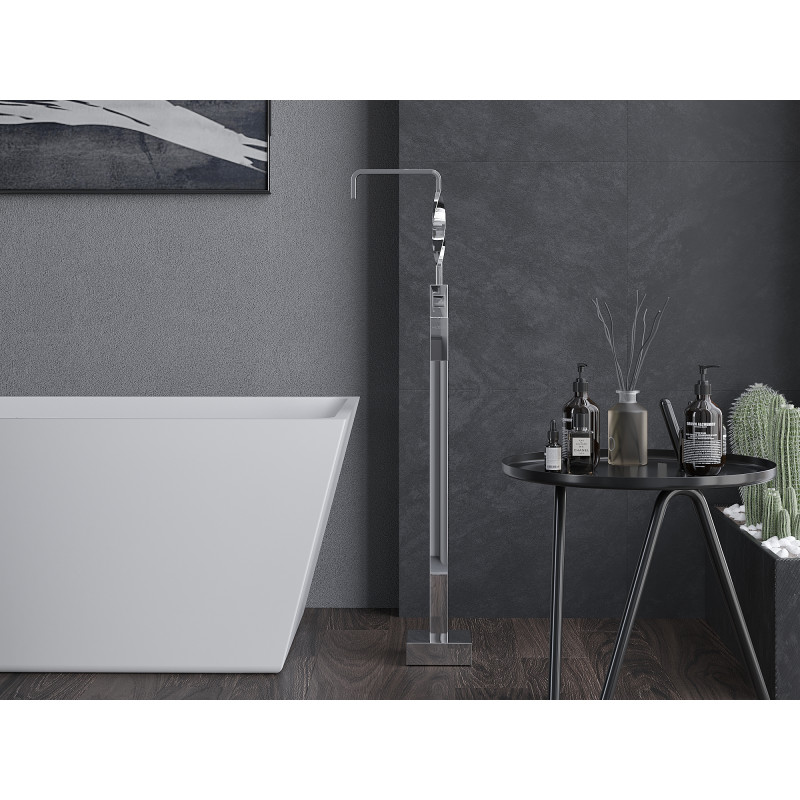 Mexen Avila freestanding bathtub faucet, chrome - 75833-00