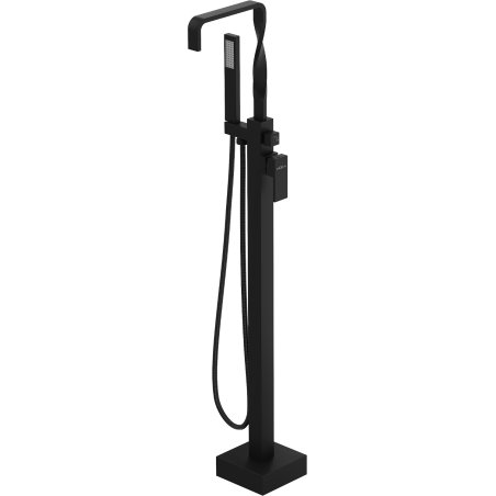 Mexen Avila freestanding bathtub mixer tap, Black - 75833-70