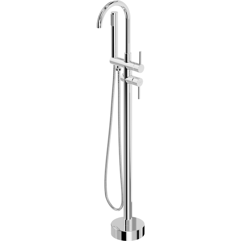 Mexen Alma free-standing bath mixer, chrome - 75033-00