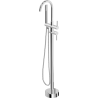Mexen Alma freestanding bathtub faucet, chrome - 75033-00