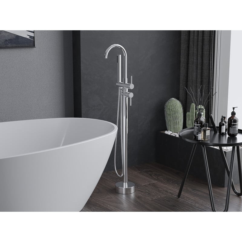 Mexen Alma free-standing bath mixer, chrome - 75033-00