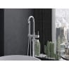 Mexen Alma freestanding bathtub mixer tap, Chrome - 75033-00