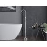 Mexen Alma freestanding bathtub mixer tap, Chrome - 75033-00