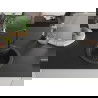 Mexen Diego 1-compartment granite sink with a kitchen mixer tap Flora, spotted black - 6512-76-670401-70-B