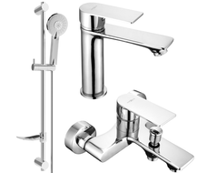 Mexen Royo DF40 bathtub set, Chrome - 72203DF40-00