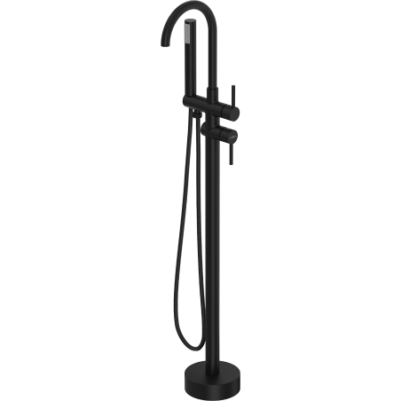 Mexen Alma Freestanding bathtub faucet, black - 75033-70